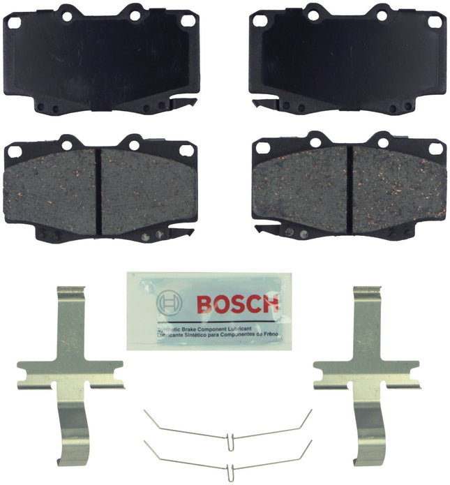 BOSCH BE799H Blue Ceramic Disc Brake Pad Set with 