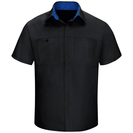 Red Kap Men's Performance Plus Shop Shirt with Oilblok Technology - Multi - XXL