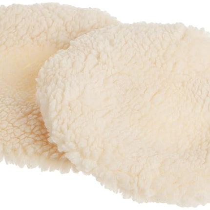 WEN 10A345 Wool Polishing Bonnets (2 Pack), 10"