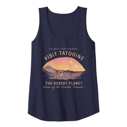 Star Wars Visit Tatooine The Desert Planet Tank Top