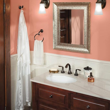 Moen YB2886ORB Eva Bathroom Towel Ring, Oil-Rubbed Bronze