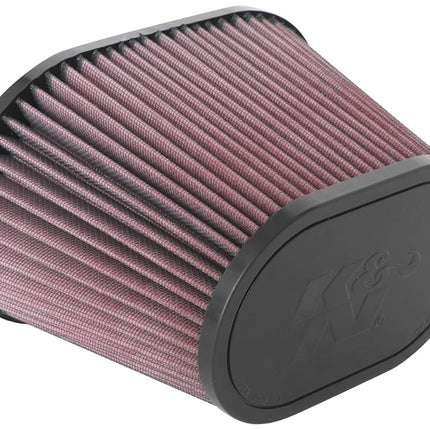 K&N Universal Clamp-On Air Filter: High Performance, Premium, Washable, Replacement Filter: Flange Diameter: 3.5 In, Filter Height: 5.5 In, Flange Length: 0.75 In, Shape: Oval Tapered, RU-5040