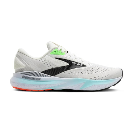 BROOKS Mens Adrenaline Gts 24 Sneaker, White Gecko Atomizer, 10 UK