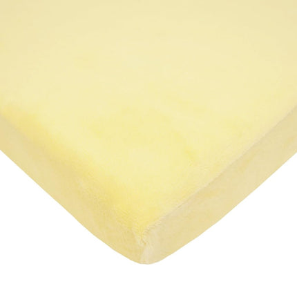 Drap-housse American Baby Company pour lit de bébé portable/mini-berceau, chenille douce céleste, maïs, pour garçons et filles