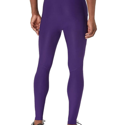 Under Armour Men's Armour HeatGear Leggings, Purple (500)/White, Medium