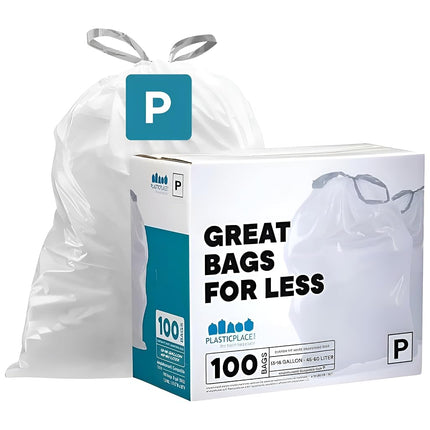 Plasticplace simplehuman (x) Code P Compatible Dra