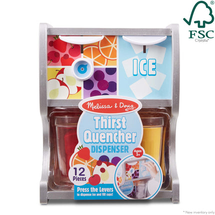 Dispensador de bebidas de madera Melissa & Doug Thirst Quencher
