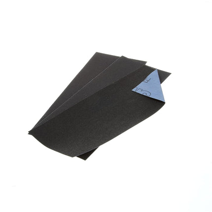 3M Assorted Grit Emery Cloth Sandpaper, 3.67-Inch by 9-Inch, 3-Pack