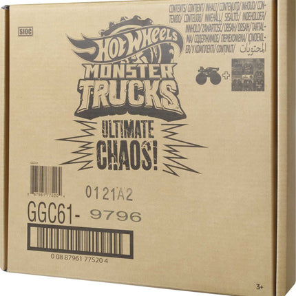 Hot Wheels Monster Trucks Ultimate Chaos 12PK 1 Vehicle