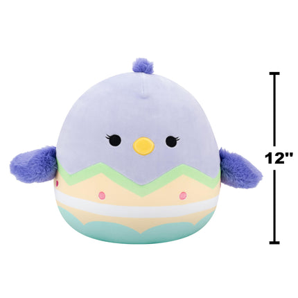 Squishmallows Original 12-Inch Tulip the Purple Chick in Egg - Official Jazwares Plush (Amazon Exclusive)