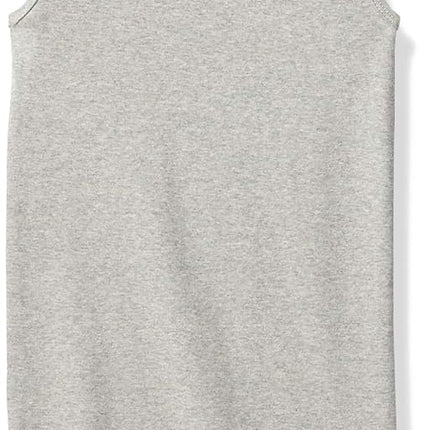 The Children's Place Girls' Uniform Basic Tank Top H/T Grey XS (4)