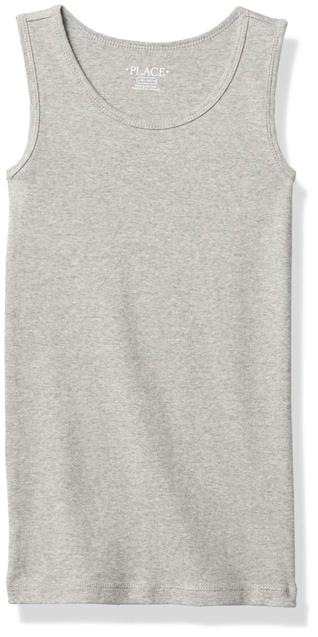 The Children's Place Girls' Uniform Basic Tank Top