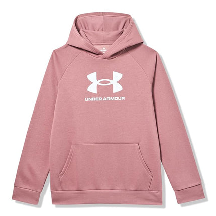 Under Armour boys Rival Fleece Big Logo Hoodie Hoo