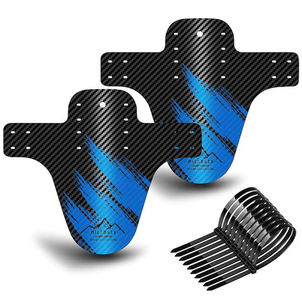 NICEDACK Bike Fender, 2PCS Adjustable MTB Mud Guar