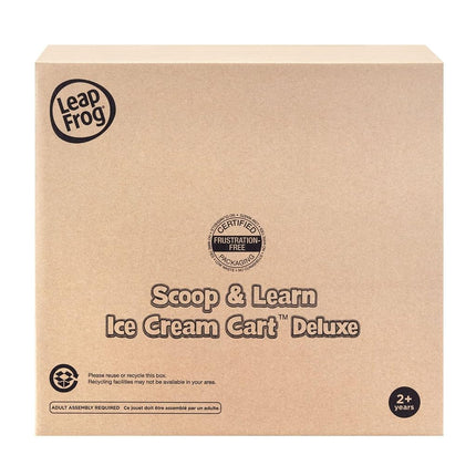 LeapFrog Scoop and Learn Ice Cream Cart Deluxe (Frustration Free Packaging), Pink
