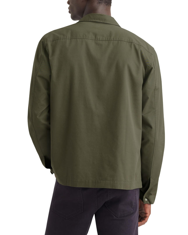 Chaqueta camisa de hombre de corte regular DOCKERS, verde militar, M