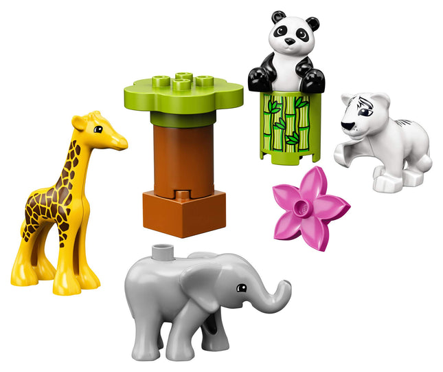 LEGO DUPLO Town Baby Animals 10904 Building Bricks (9 Pieces)