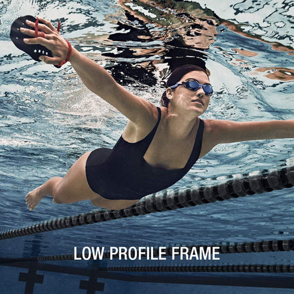 Speedo Hydrosity Swim Goggles, White Cloud, One Size