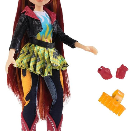 Unicorn Academy, Valentina Doll with Highlighted Hair, 5 Fashion Accessories and Hair Styling Tool, 24cm, Dolls and Unicorn Toys for Girls Aged 4 and up