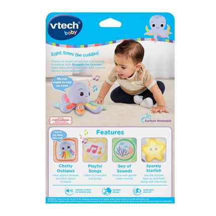 VTech Baby Snuggles, el pulpo musical de peluche