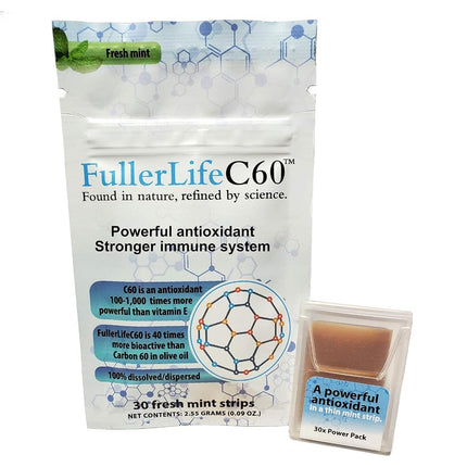 Carbon 60 Antioxidant Dissolvable Strips | Immunit