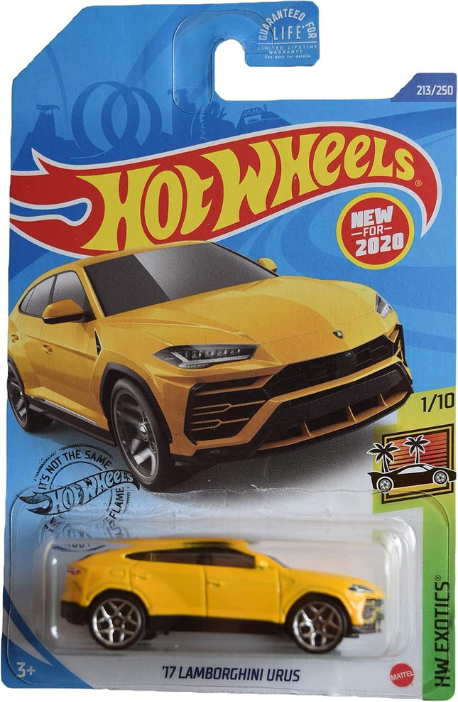 Hot Wheels '17 Lamborghini Urus, [Yellow] 213/250 
