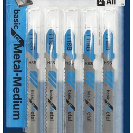 BOSCH T118B 5-Piece 3-5/8 In. 11-14 TPI Basic for 