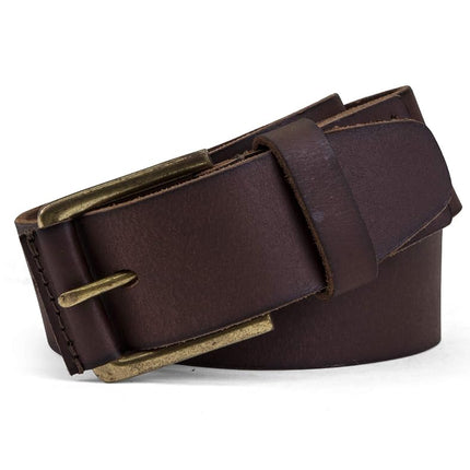 Timberland Men's Casual Leather Classic Everyday Belts, Dark Brown, 36