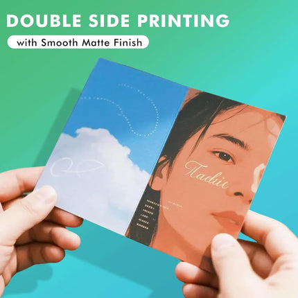 Koala Double Sided Thin Matte Printer Paper 12x12 Inch 32LB 110 Sheets