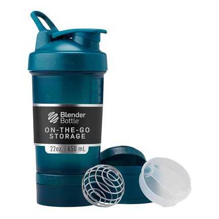 Blender Bottle Shaker Bottle with Pill Organizer a