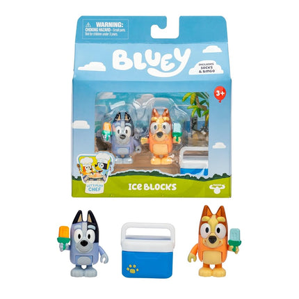 Bluey Let's Play Chef 2-Pack Toy Figure Playset, I