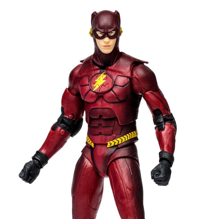 McFarlane Toys, DC Multiverse 7-inch The Flash Batman Costume Action Figure, Collectible DC The Flash Movie Figure with Unique Collector Character Card – Ages 12+