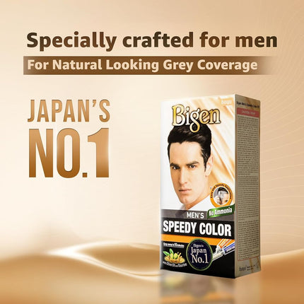 Bigen Men's Speedy Color, Natural Black 101 (150g)