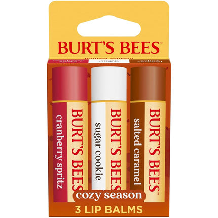 Burt's Bees Cozy Season Lip Balm Set, Natural Orig