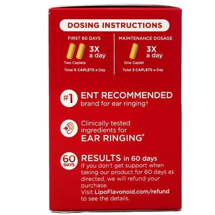 Lipo-flavonoid Plus Caplet 100 Count Helps Circulation in the Ear by Lipo-Flavonoid