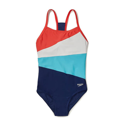 Speedo Girl's Swimsuit One Piece Thin Straps