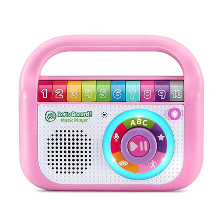 LeapFrog Let's Record! Music Player, Pink