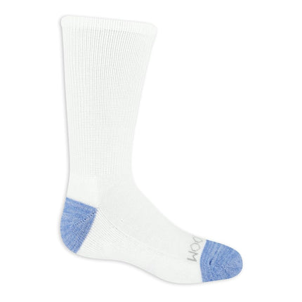 Fruit of the Loom - Calcetines casuales - Calcetines de tripulación acolchados duraderos 10 pares para niñas