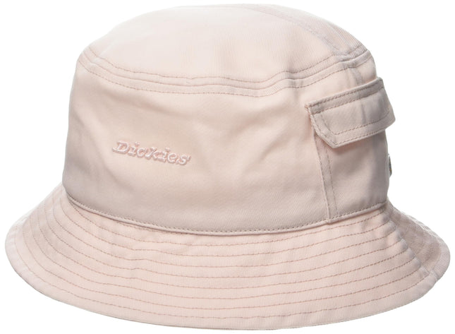 Dickies Men's Script Logo Bucket Hat, Pink, One Si