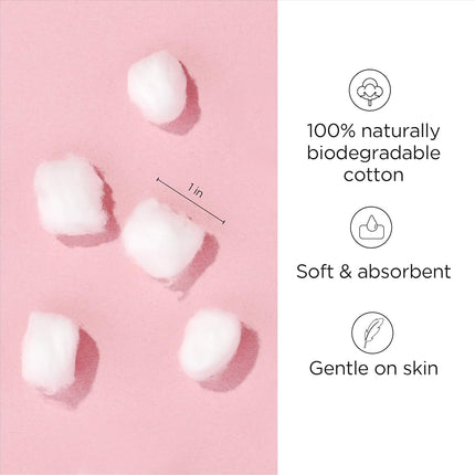 Diane 100% Cotton Balls, Pack of 100, DEE051