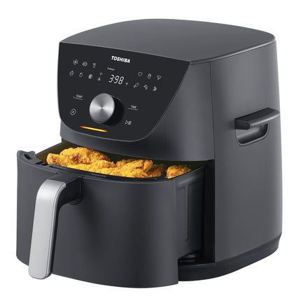 Toshiba - 7.7QT air fryer, family-sized for quick 