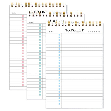 KAICN To Do List Notepad, Undated Daily Planner No