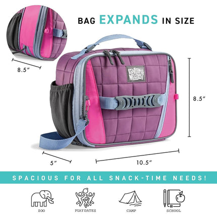 Lincoln Woods Arcadia Expandable Plum - Bag only