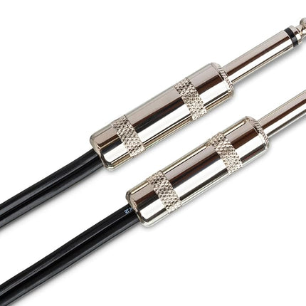 Câble Zip Hosa SKZ-675, 22,86 m, Jack 6,35 mm TS vers Jack 6,35 mm TS, Noir