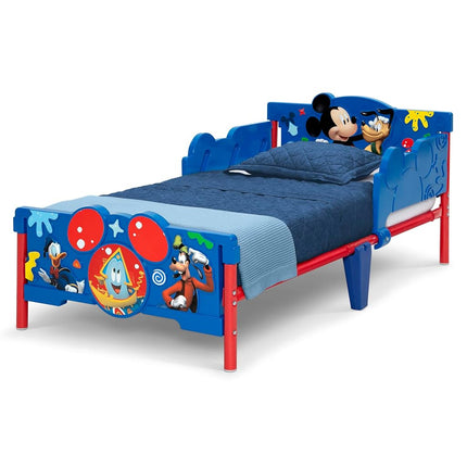 Delta Children - Mickey Mouse 3D Toddler Bed, Blue