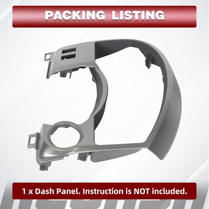 HECASA New Instrument Cluster Dashboard Dash Panel Gauge Cover Bezel Trim Compatible with Nissan 2004-2006 Titan Armada