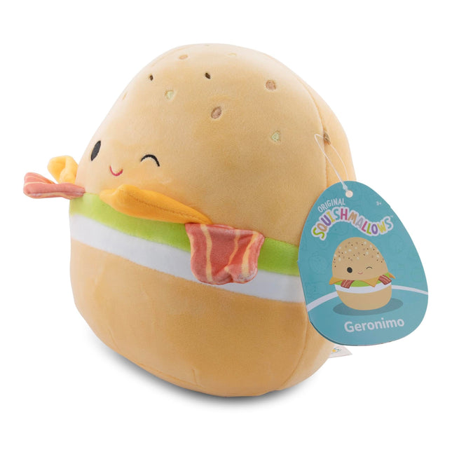 Peluche Squishmallows Breakfast Squad de 8 pulgadas | Geronimo la Bagel