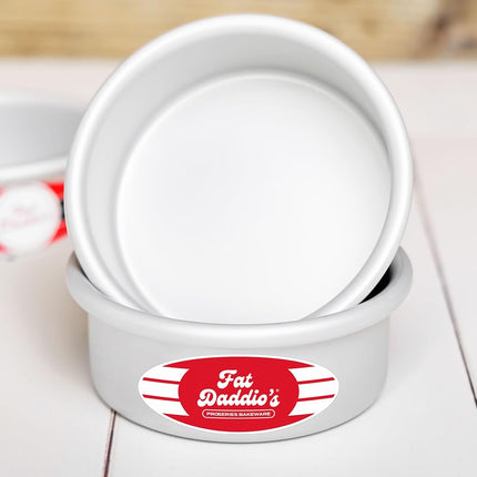 Fat Daddio's Anodized Aluminum 3-Tiered Round Cake Pan Set