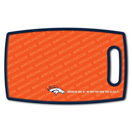 YouTheFan NFL Denver Broncos Logo Series Cutting Board