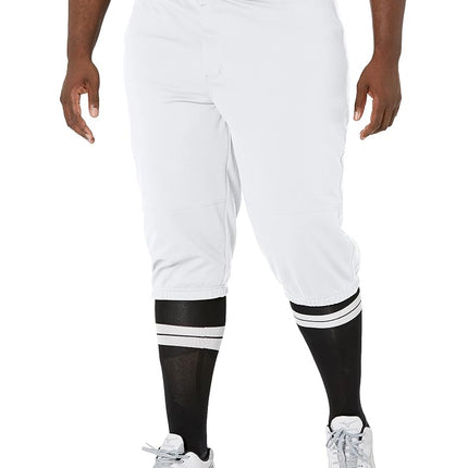 CHAMPRO Men's Triple Crown Baseball Pant Knickers with Braid White